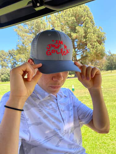 I’m Just A Golfer hat (Pre-Order Only)